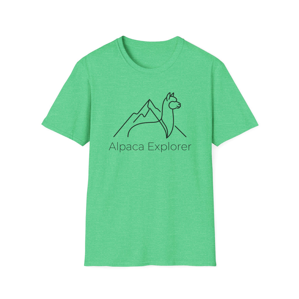 Alpaca Explorer Outline T-Shirt