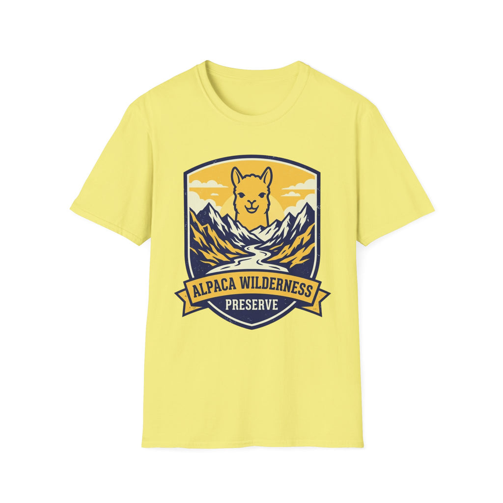 Alpaca Wilderness Preserve T-Shirt