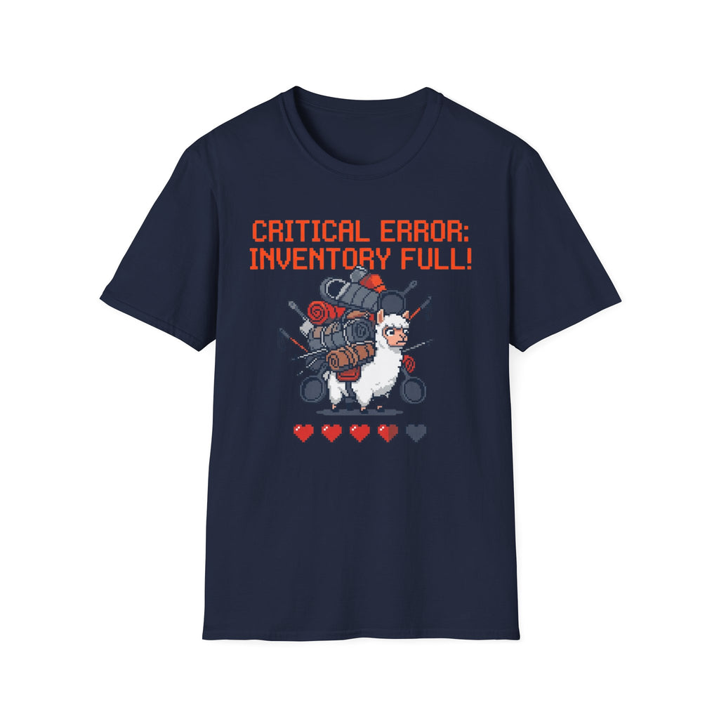 Critical Error Inventory Full T-Shirt