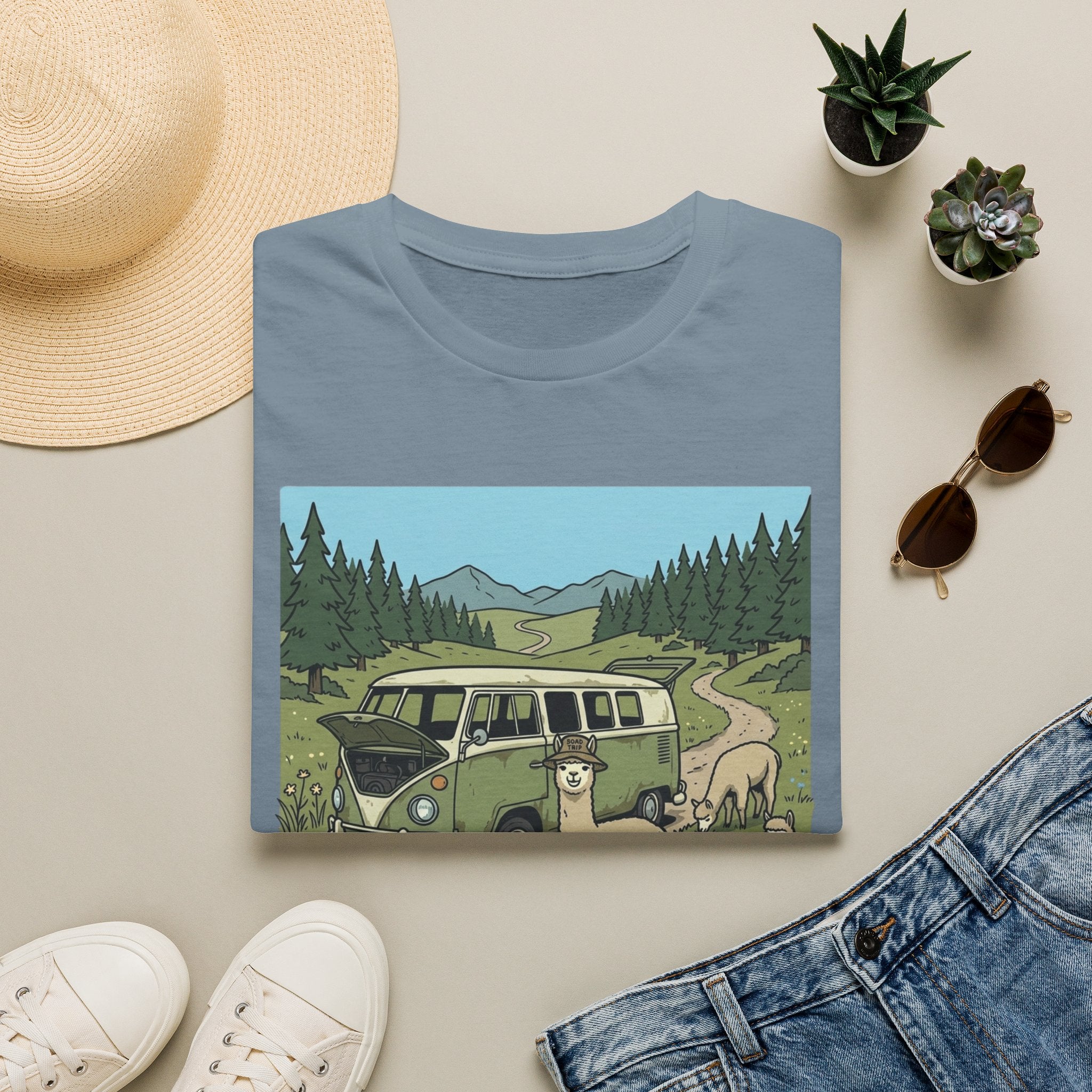 Glamping Alpacas T-Shirt