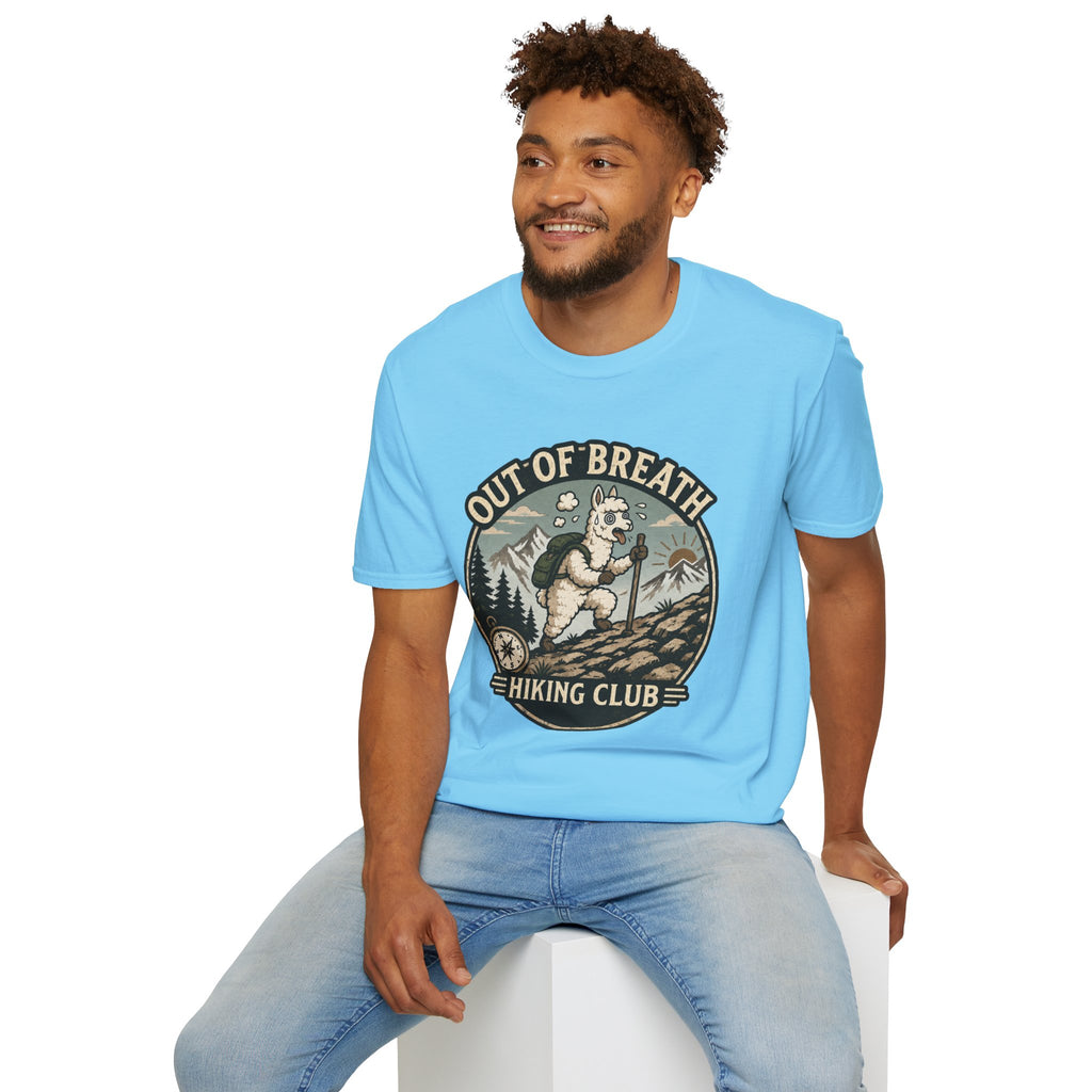 Out of Breath Hiking Club Alpaca T-Shirt
