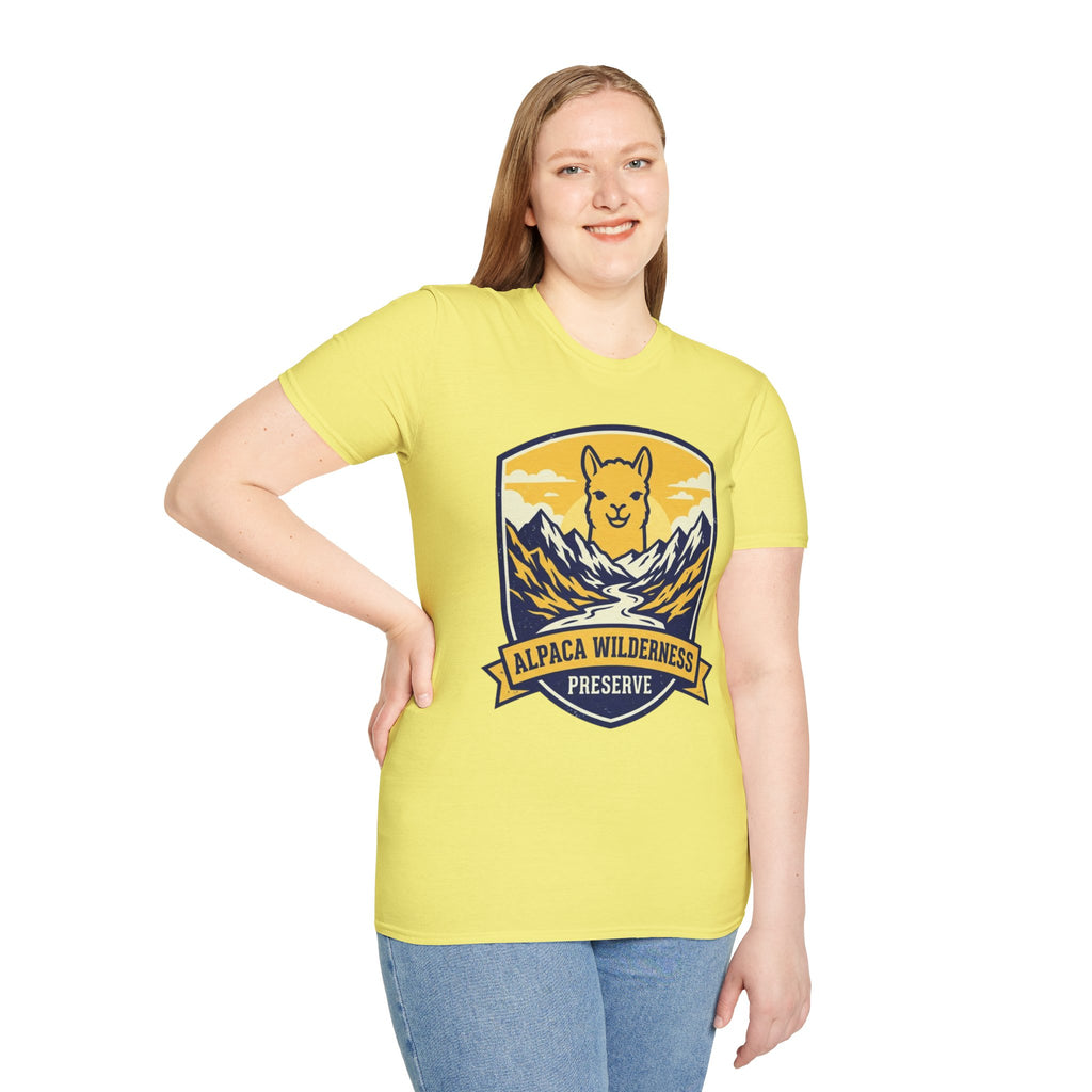 Alpaca Wilderness Preserve T-Shirt