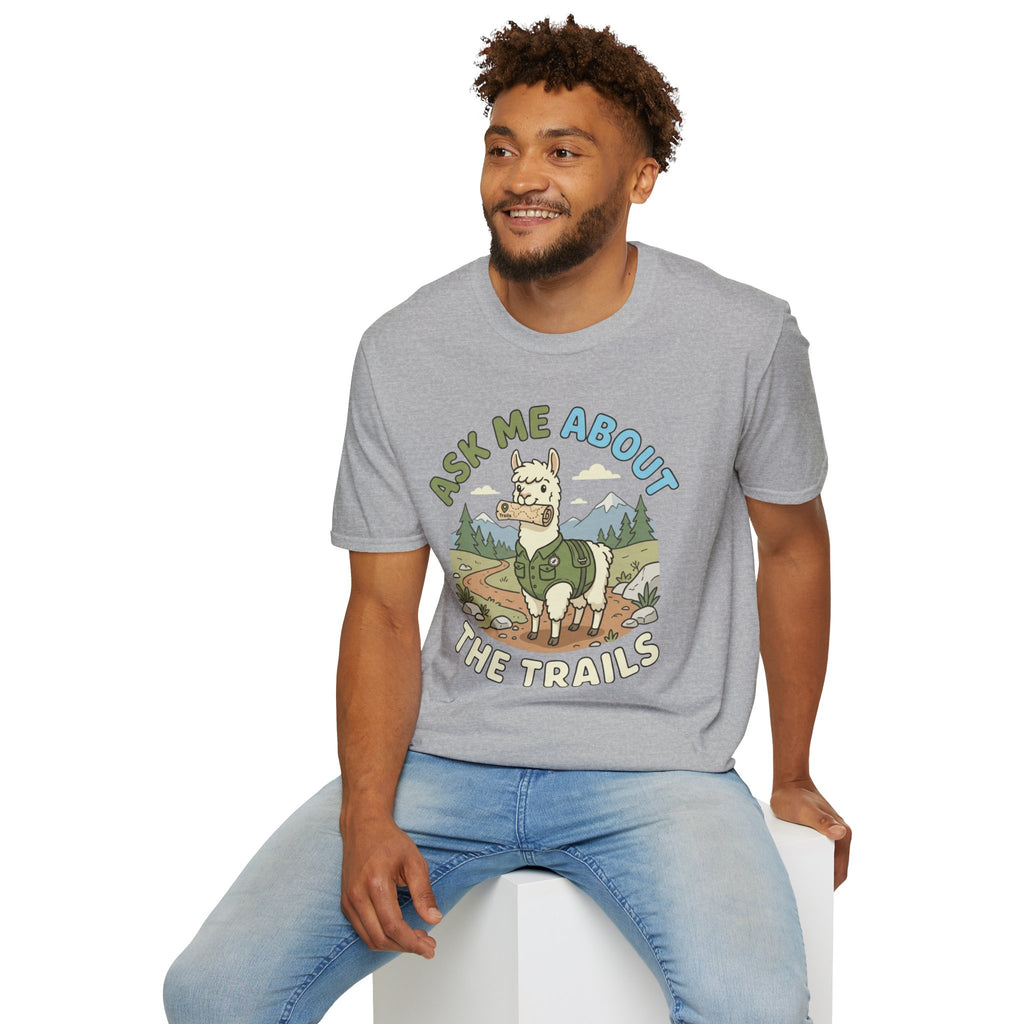 Ask Me About The Trails Alpaca T-Shirt