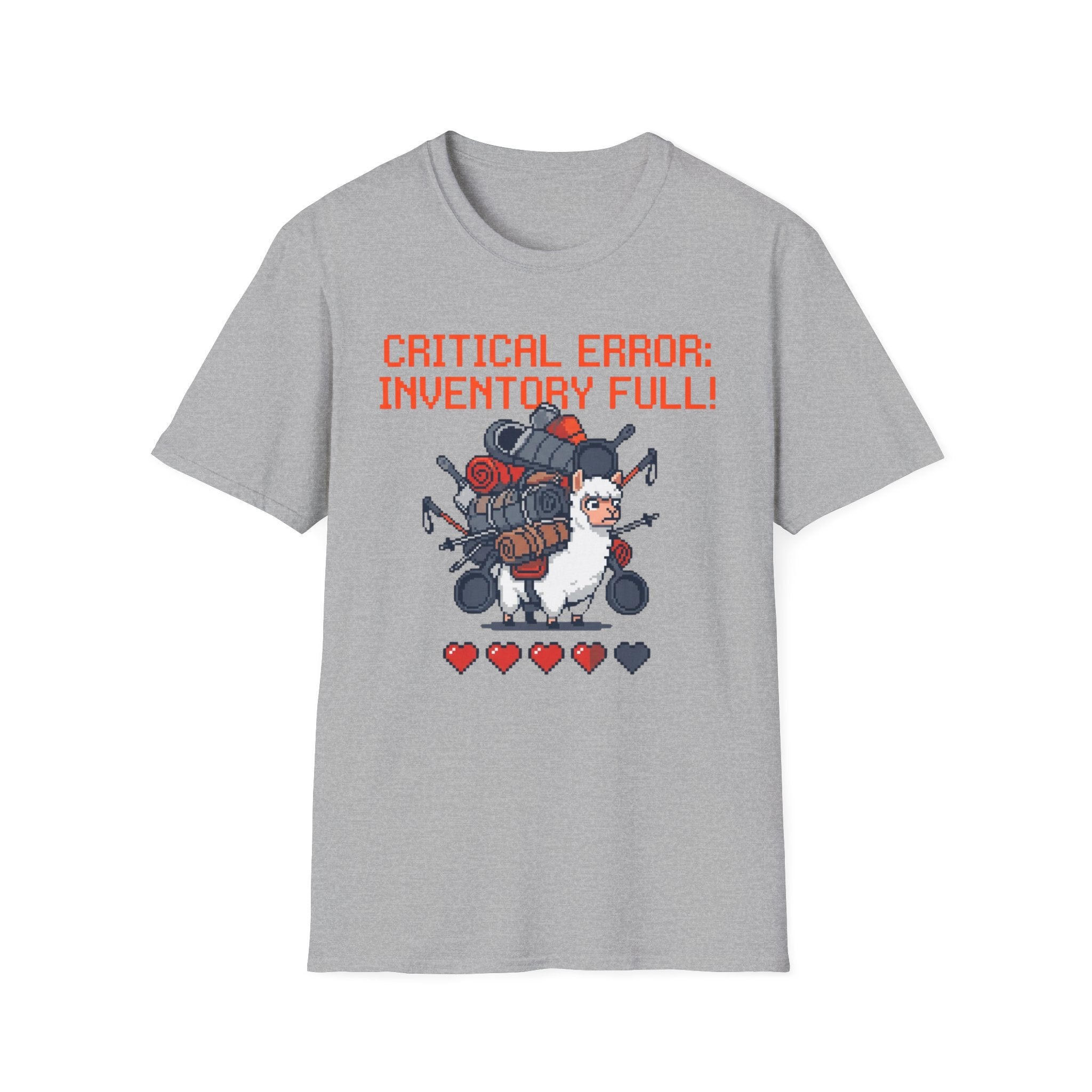 Critical Error Inventory Full T-Shirt