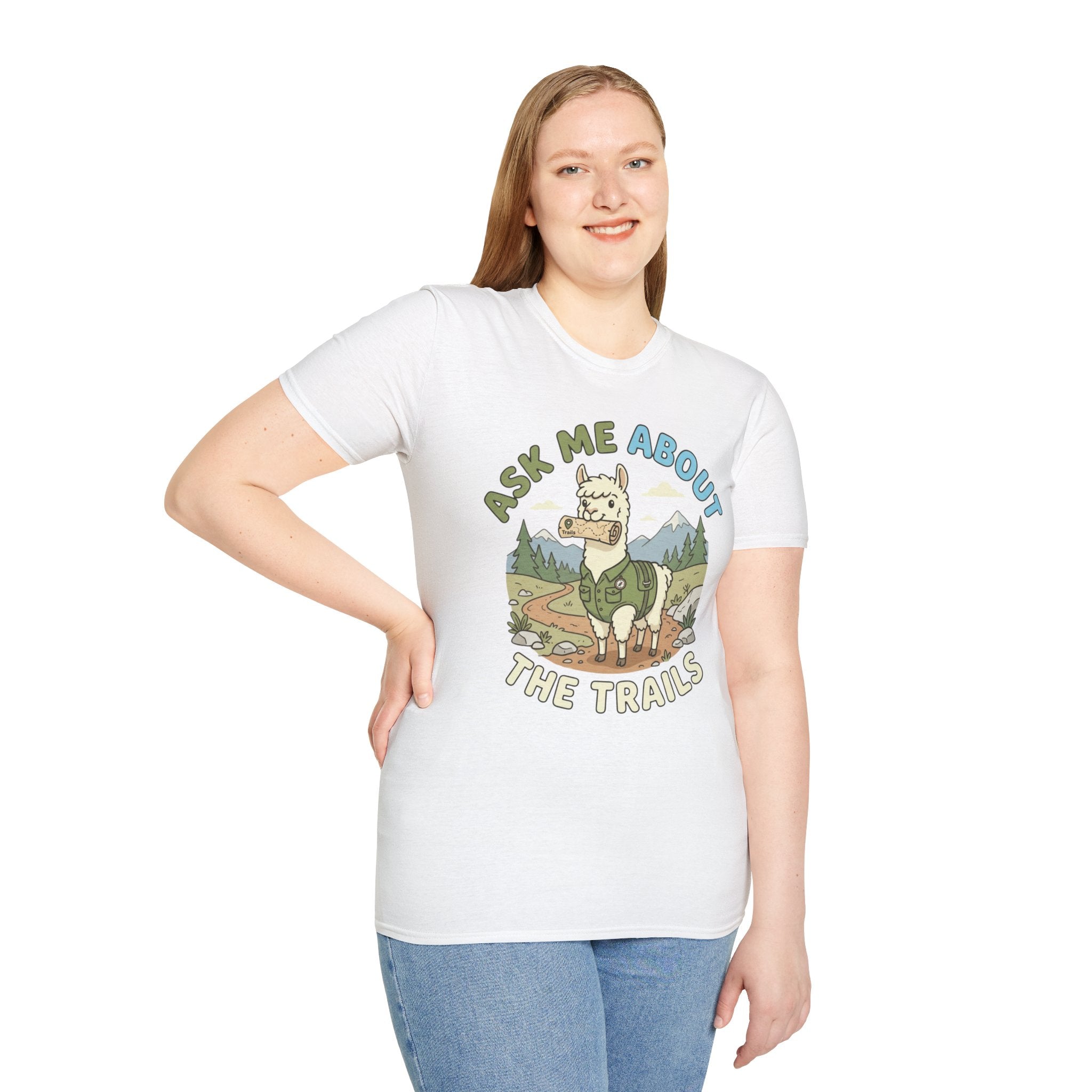 Ask Me About The Trails Alpaca T-Shirt