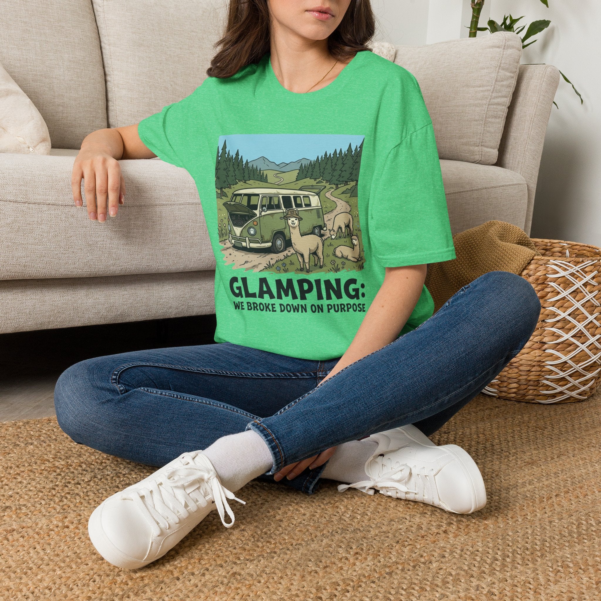 Glamping Alpacas T-Shirt