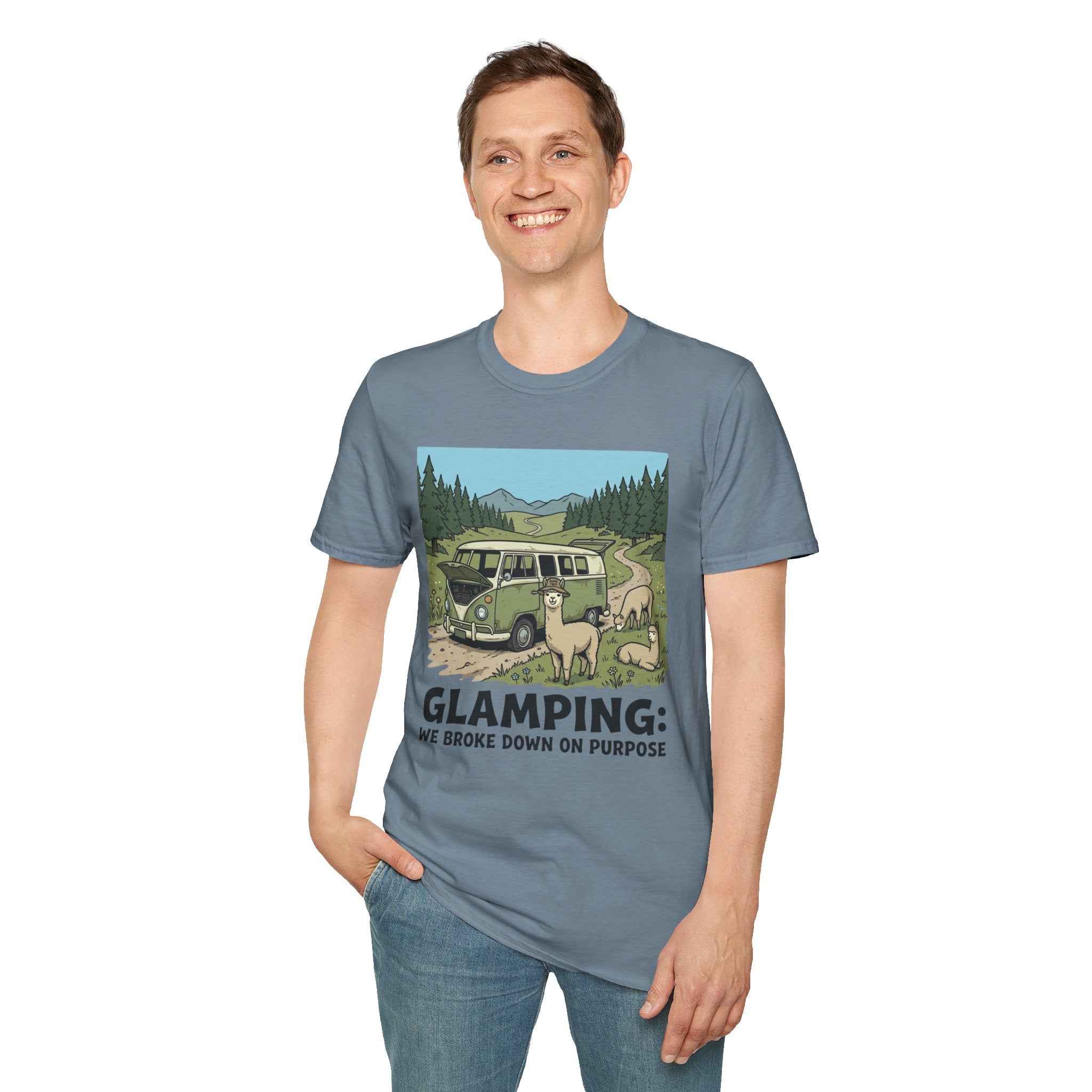 Glamping Alpacas T-Shirt