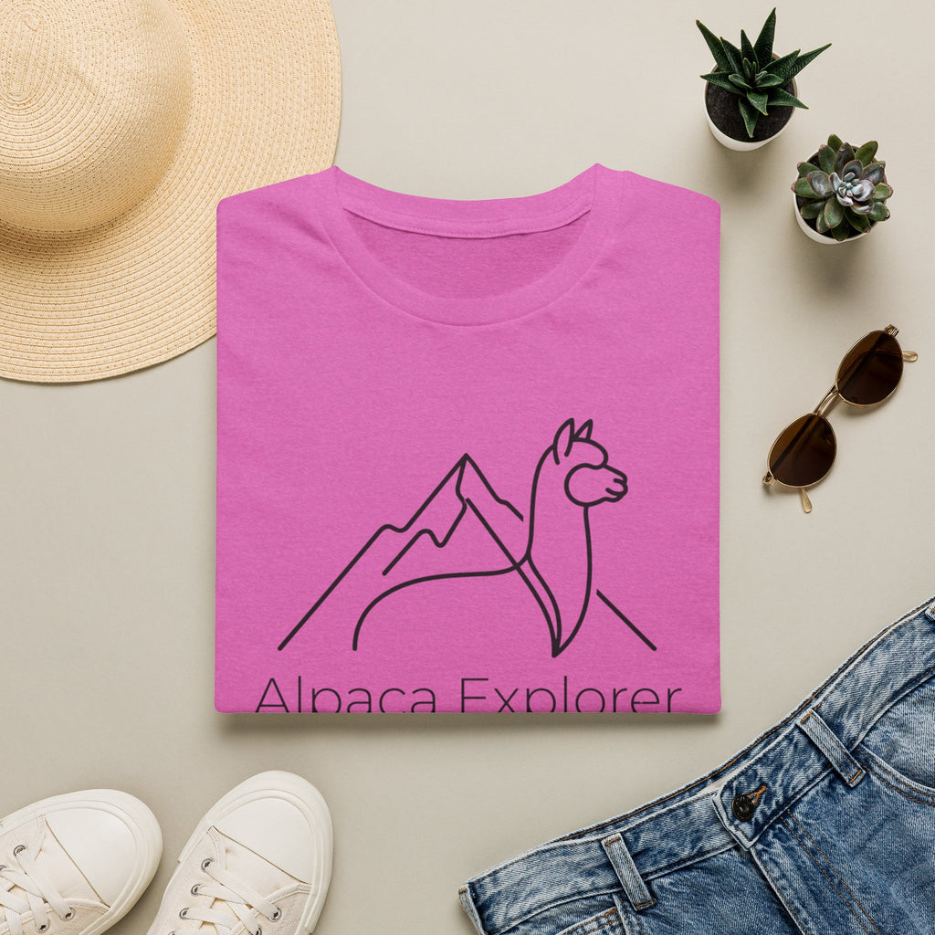 Alpaca Explorer Outline T-Shirt