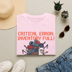 Critical Error Inventory Full T-Shirt