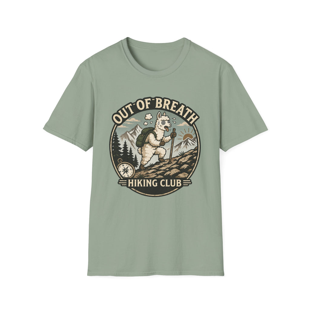 Out of Breath Hiking Club Alpaca T-Shirt