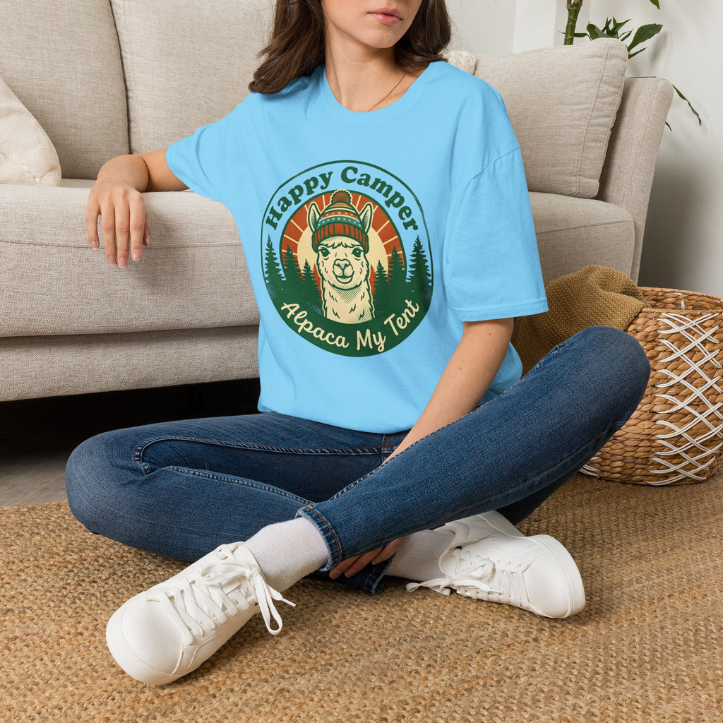 Happy Camper Alpaca T-Shirt