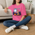 Level Up Alpaca Campfire T-Shirt