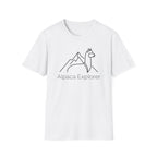 Alpaca Explorer Outline T-Shirt