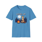 Level Up Alpaca Campfire T-Shirt