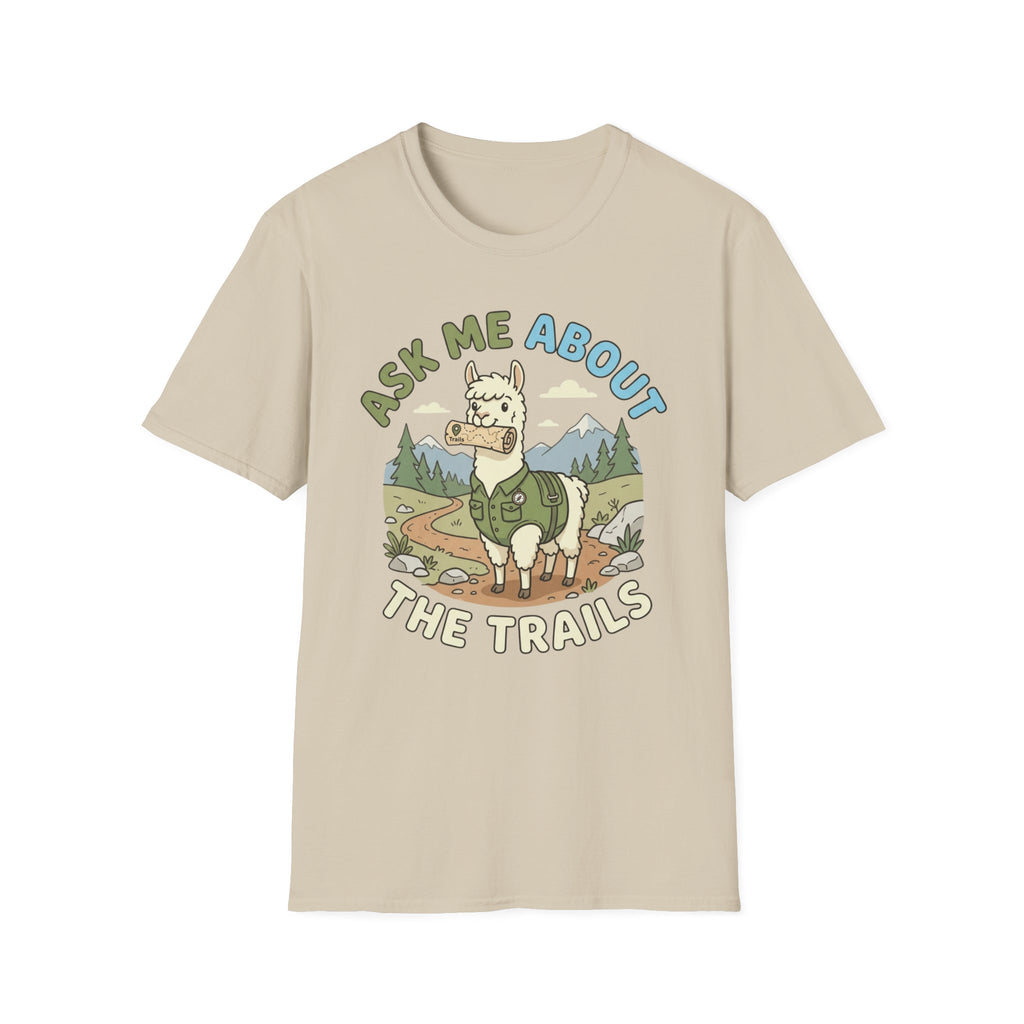 Ask Me About The Trails Alpaca T-Shirt