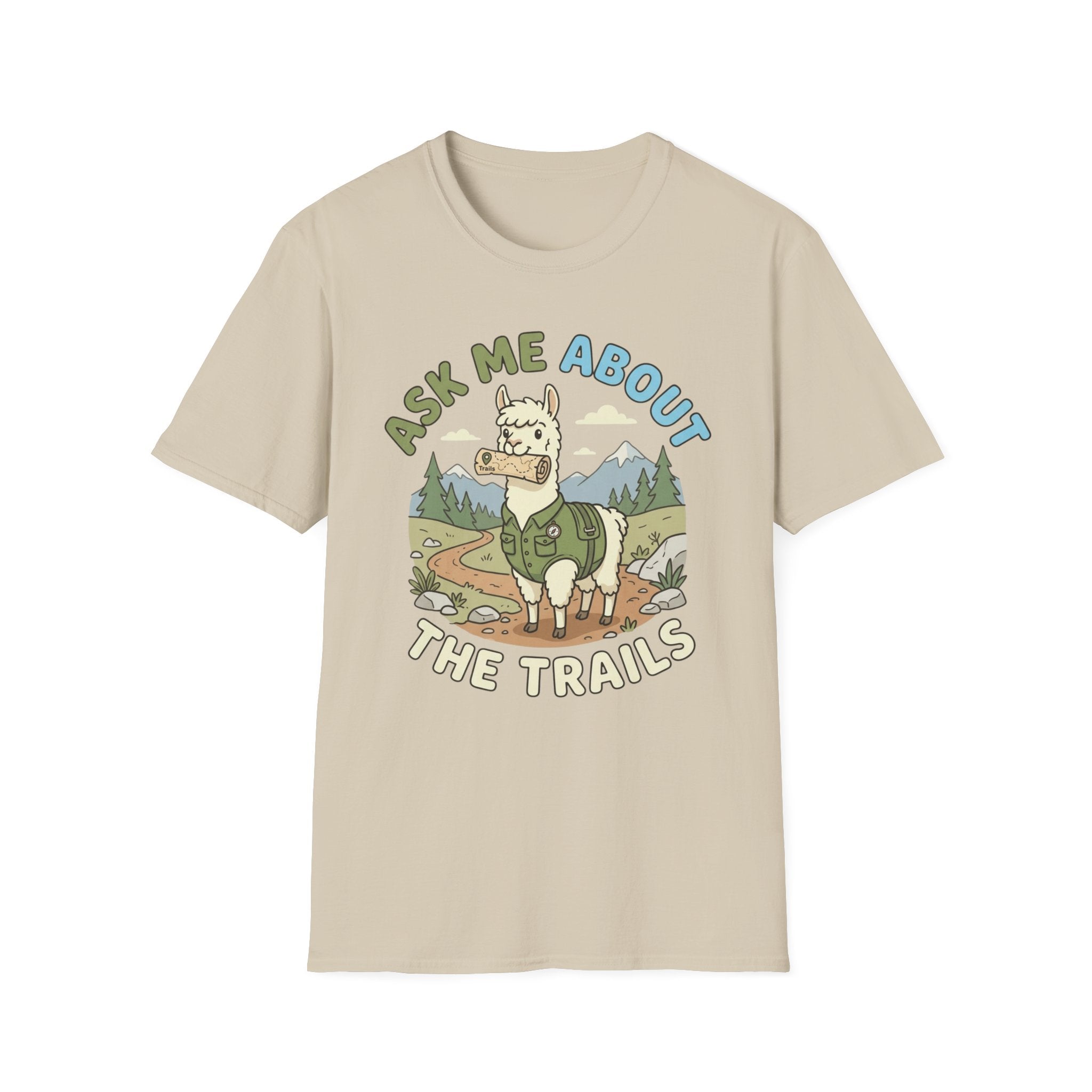 Ask Me About The Trails Alpaca T-Shirt