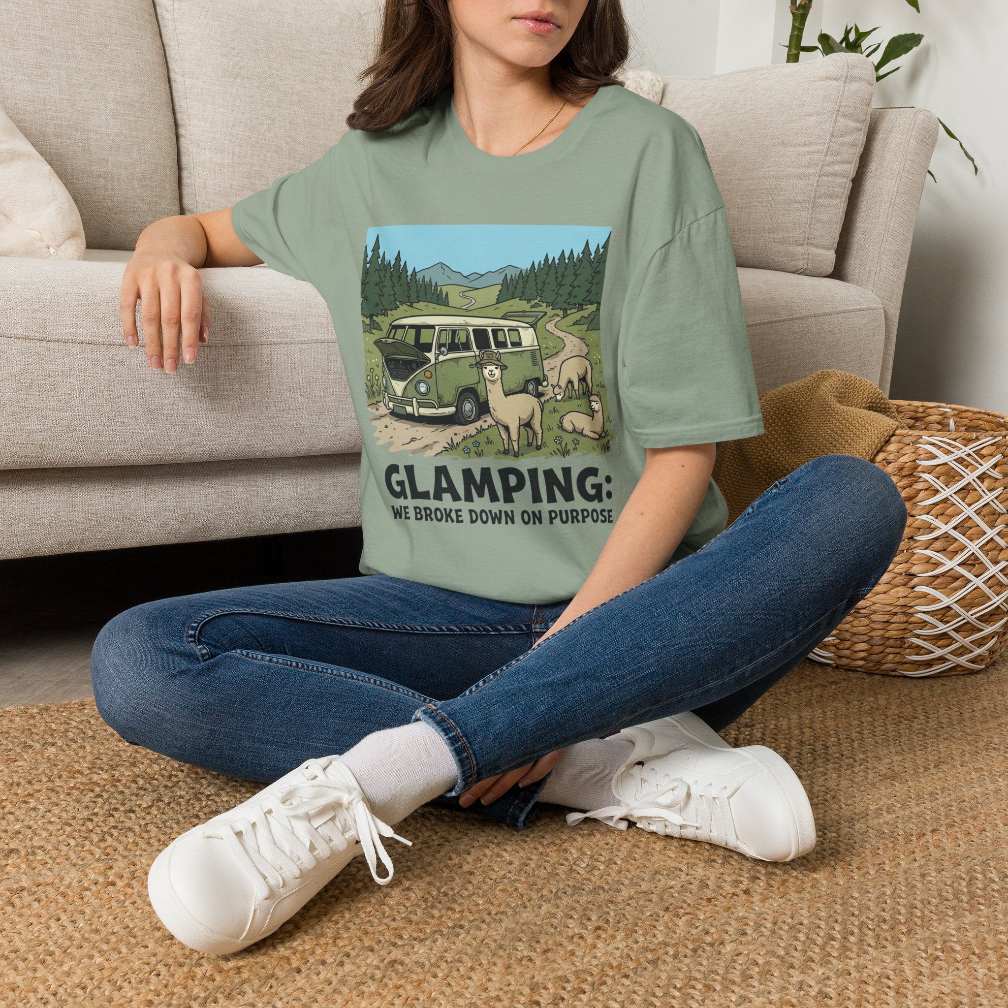 Glamping Alpacas T-Shirt