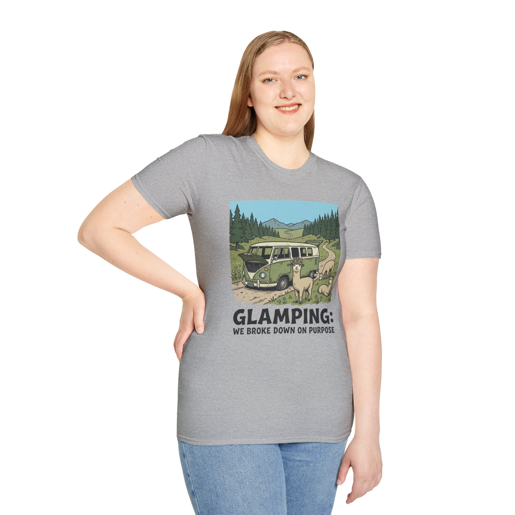 Glamping Alpacas T-Shirt
