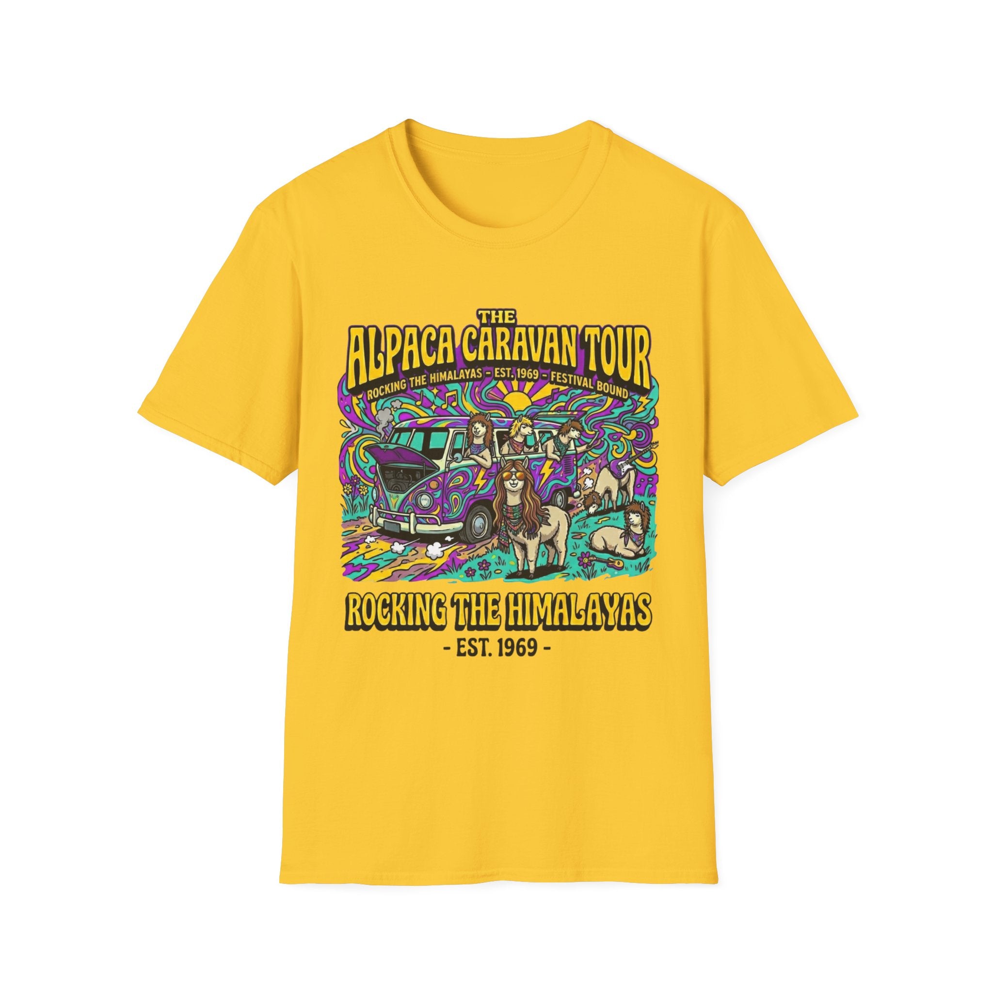 Alpaca Caravan Tour T-Shirt