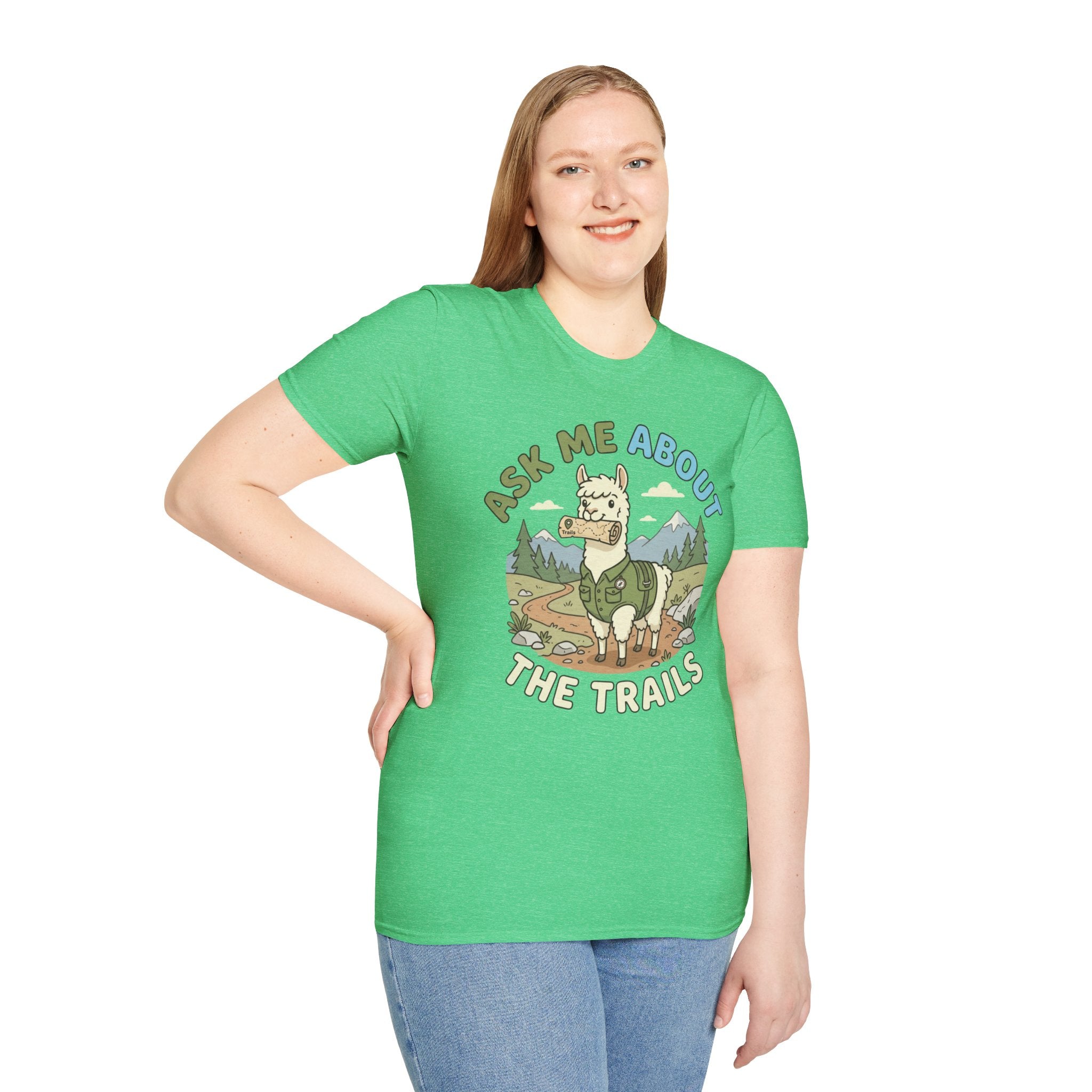 Ask Me About The Trails Alpaca T-Shirt
