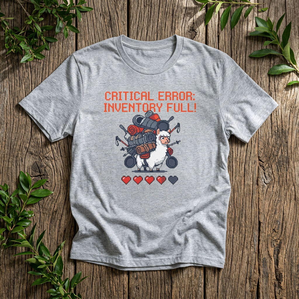 Critical Error Inventory Full T-Shirt
