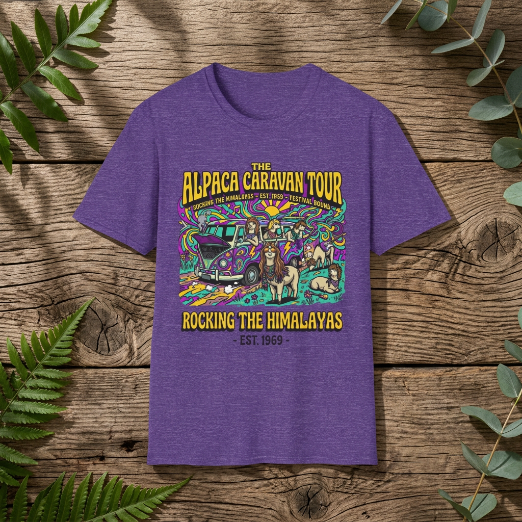 Alpaca Caravan Tour T-Shirt