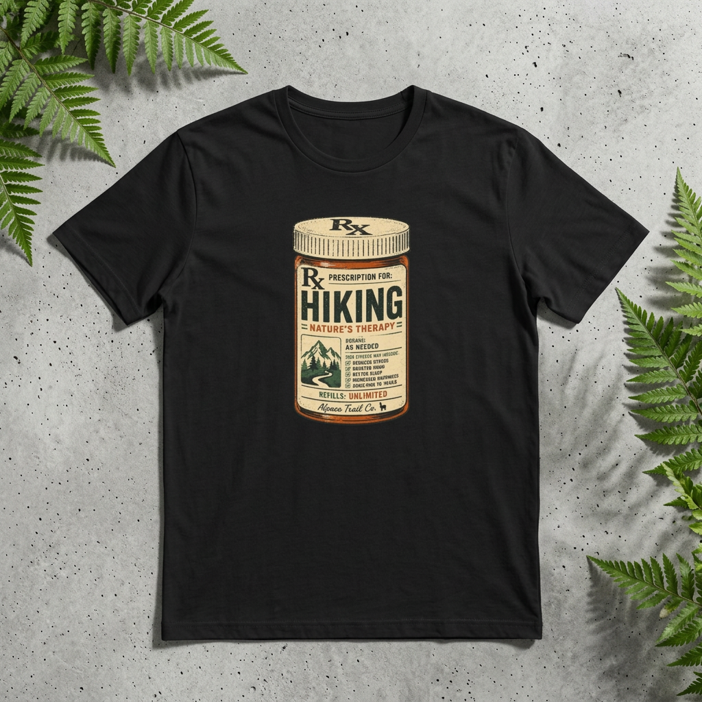 Hiking Prescription Rx T-Shirt