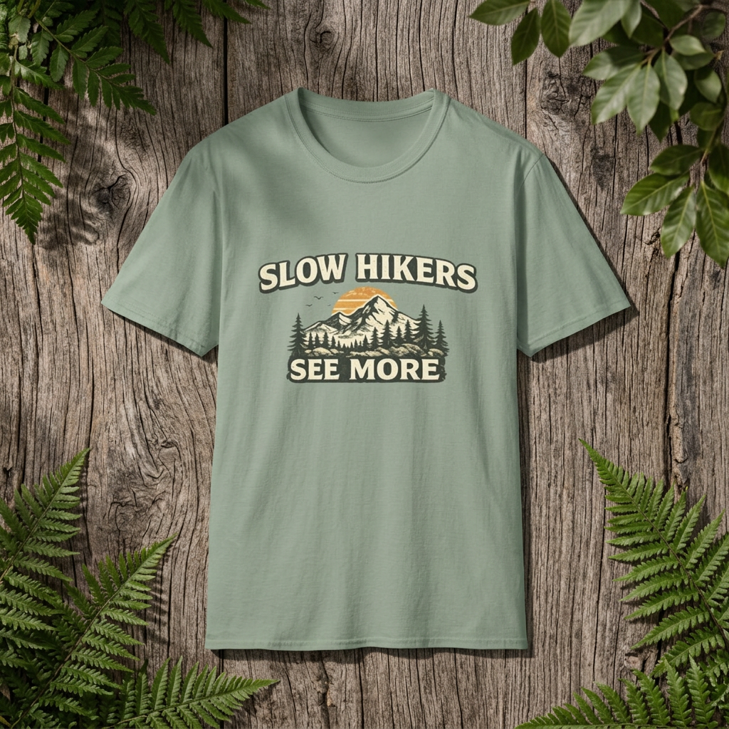 Slow Hikers See More T-Shirt