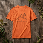 Alpaca Explorer Outline T-Shirt