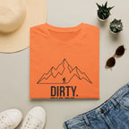 Dirty Tired Happy Outline T-Shirt