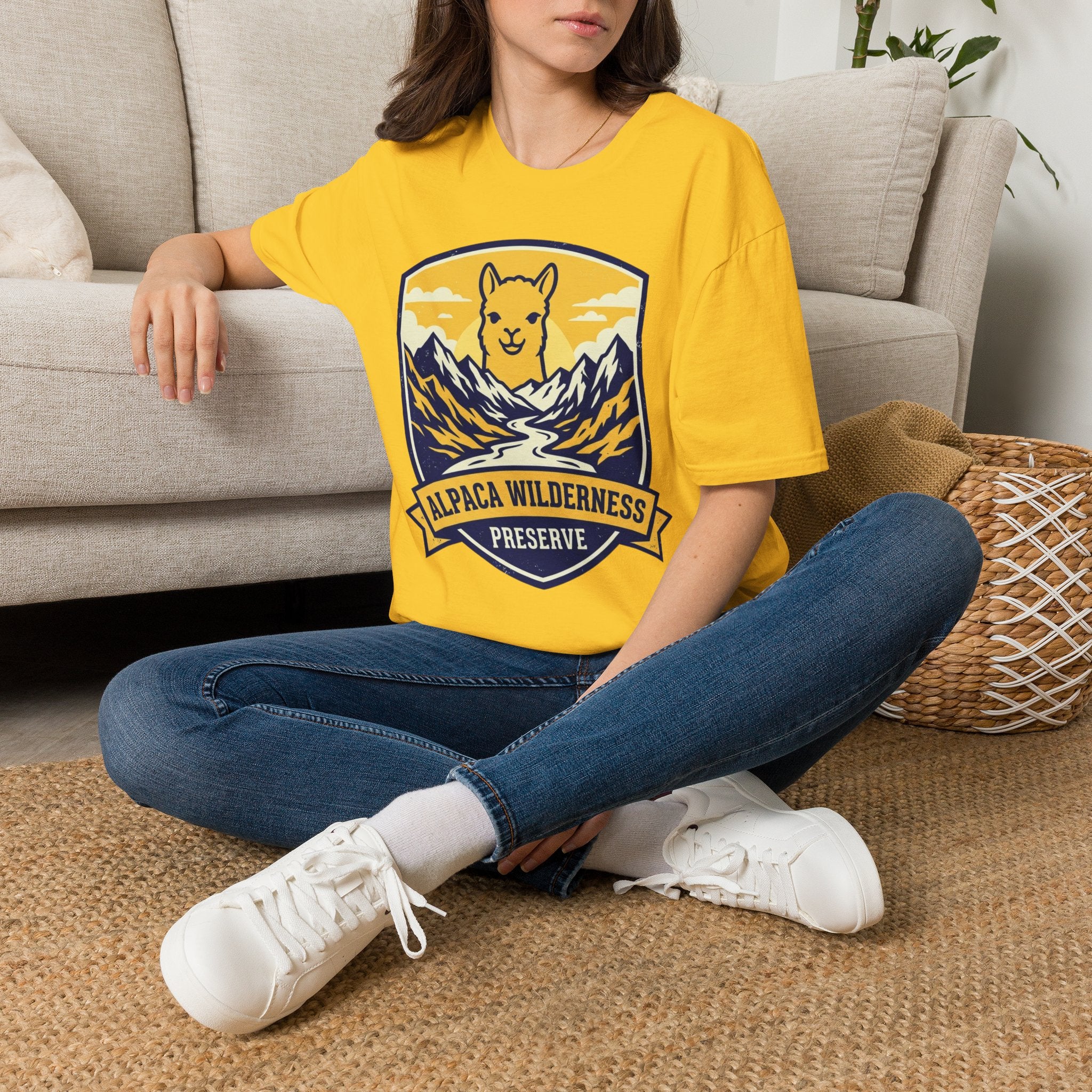 Alpaca Wilderness Preserve T-Shirt