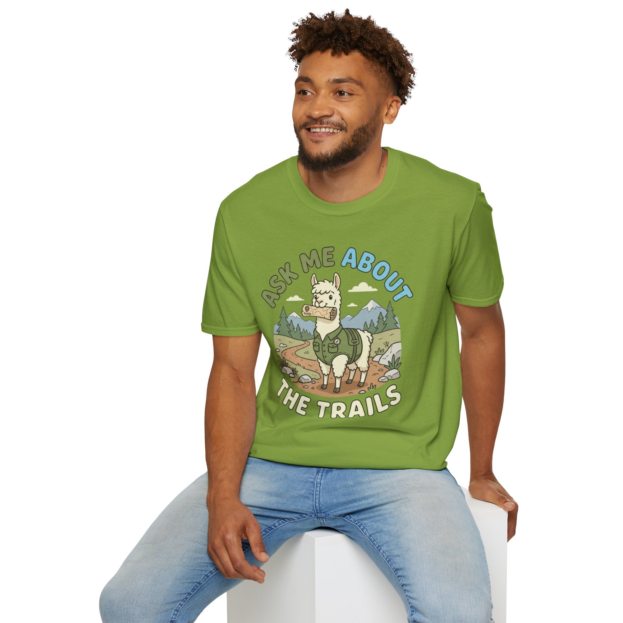 Ask Me About The Trails Alpaca T-Shirt