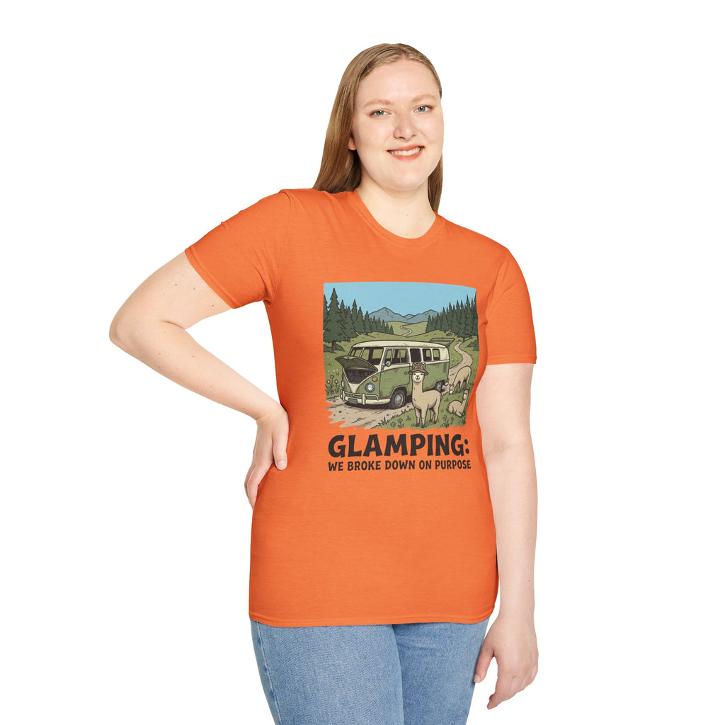 Glamping Alpacas T-Shirt