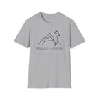 Alpaca Explorer Outline T-Shirt