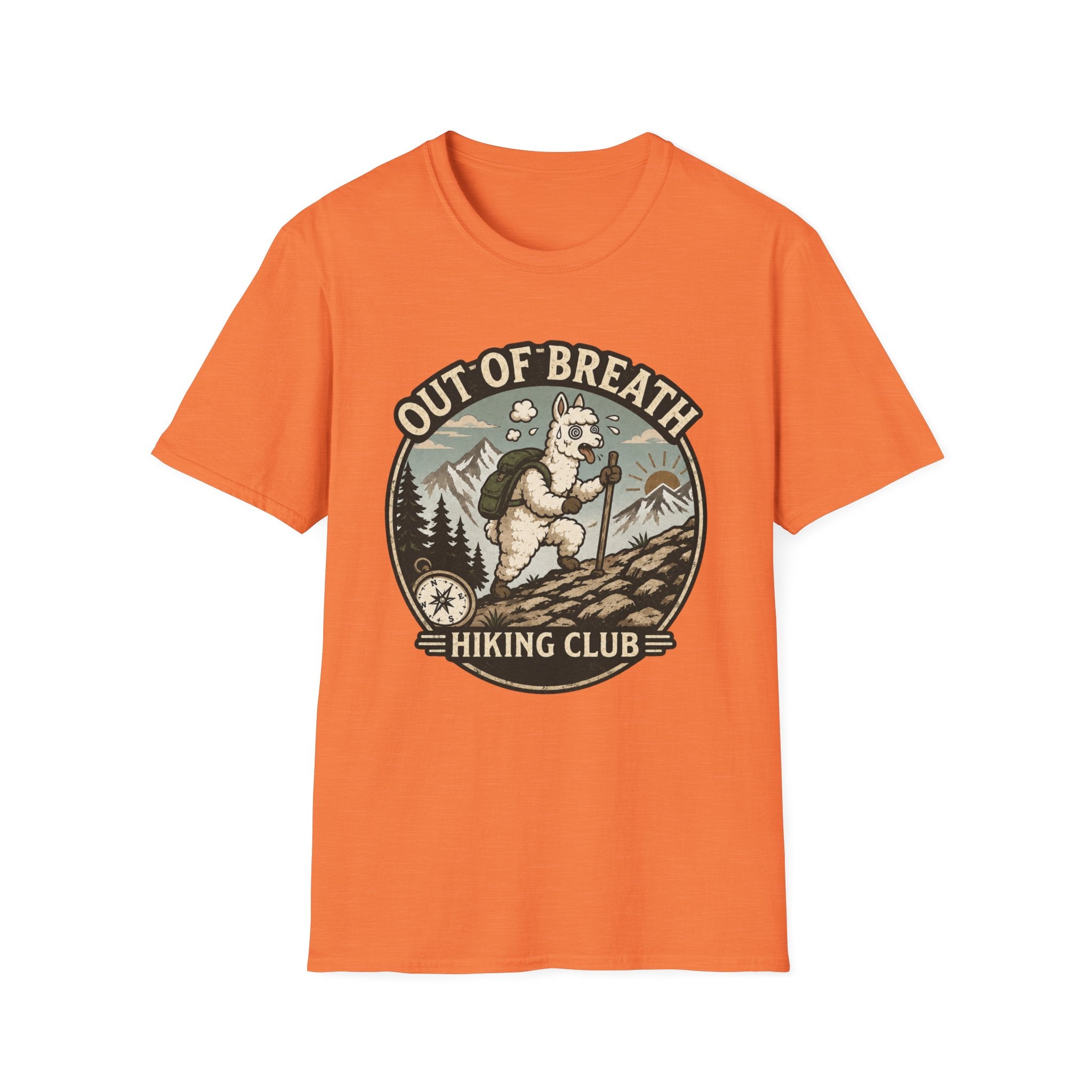 Out of Breath Hiking Club Alpaca T-Shirt