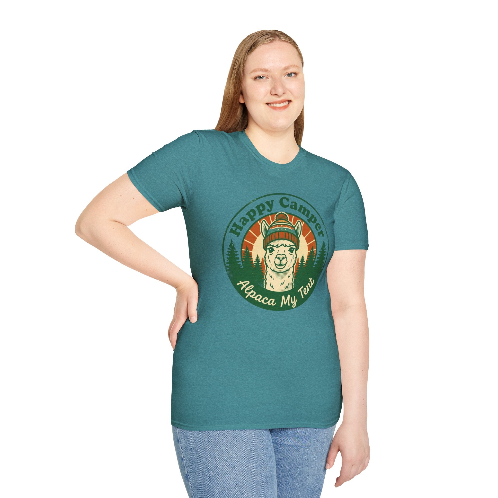 Happy Camper Alpaca T-Shirt
