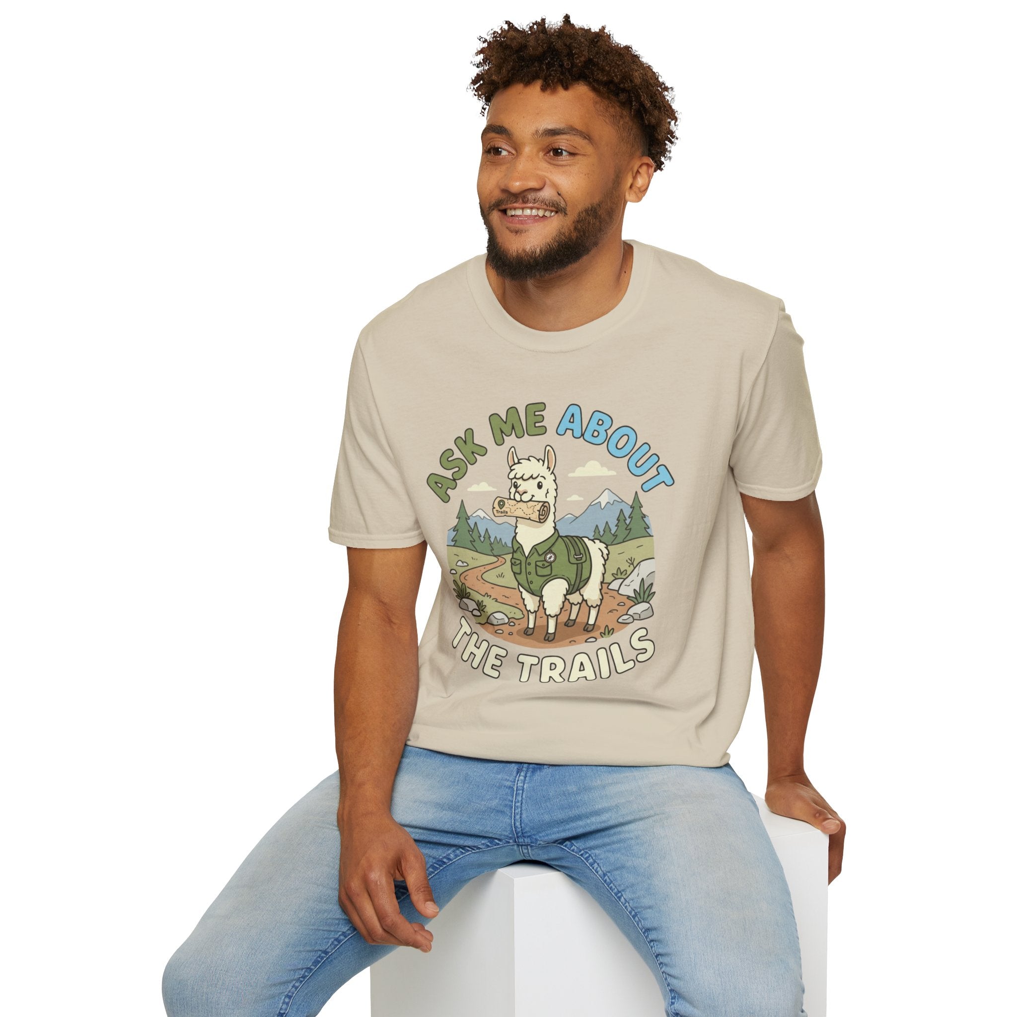Ask Me About The Trails Alpaca T-Shirt