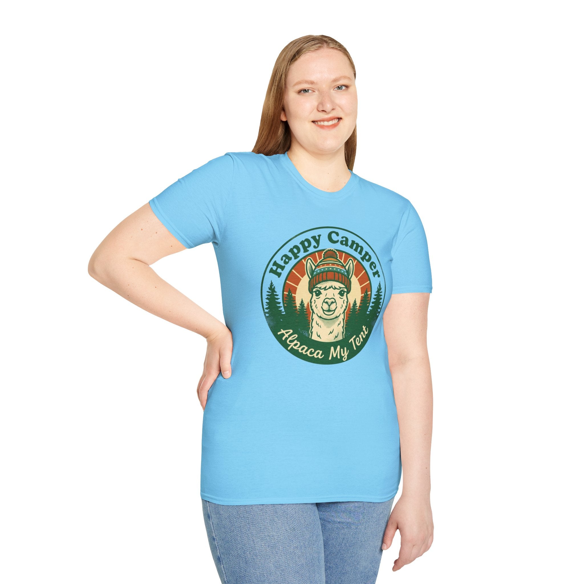 Happy Camper Alpaca T-Shirt