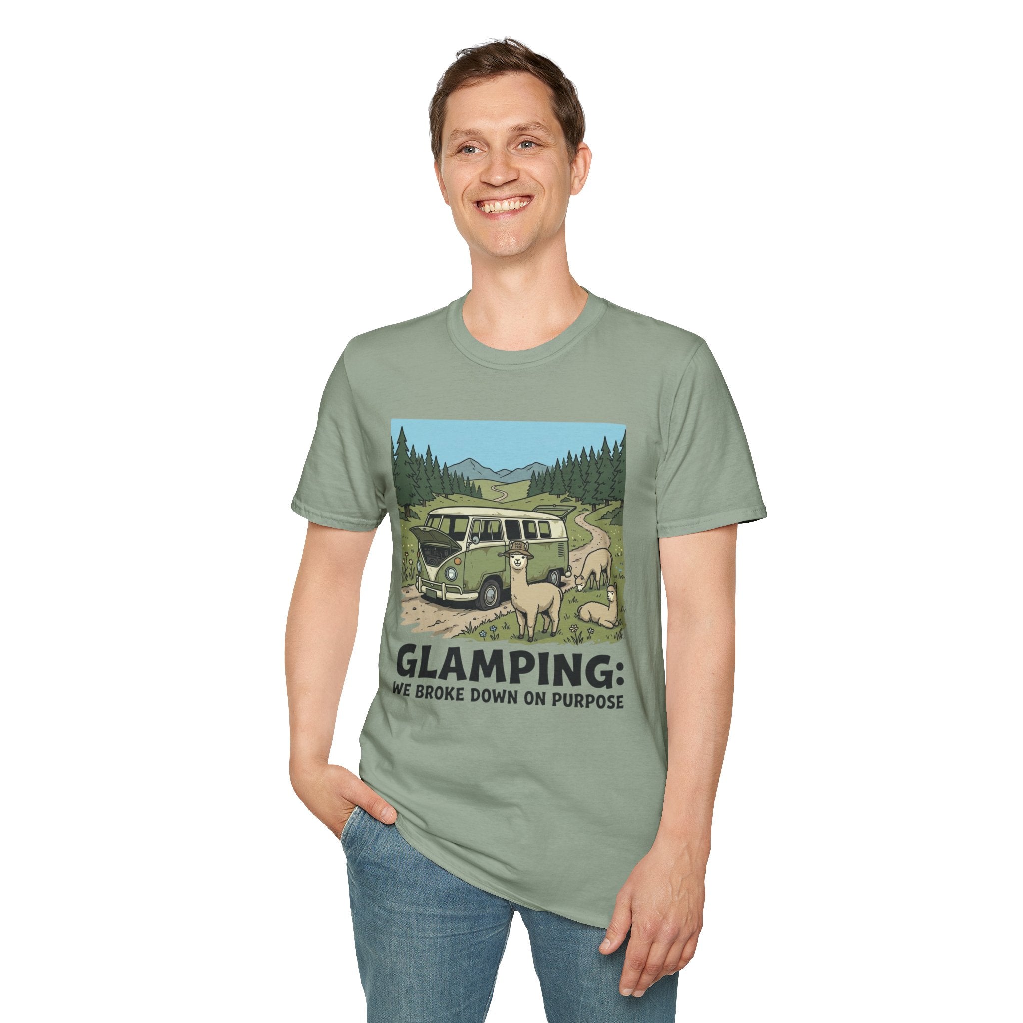 Glamping Alpacas T-Shirt