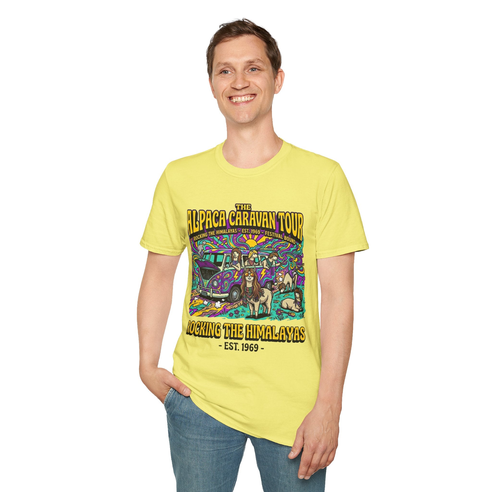 Alpaca Caravan Tour T-Shirt