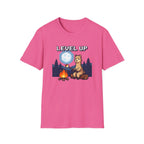 Level Up Alpaca Campfire T-Shirt