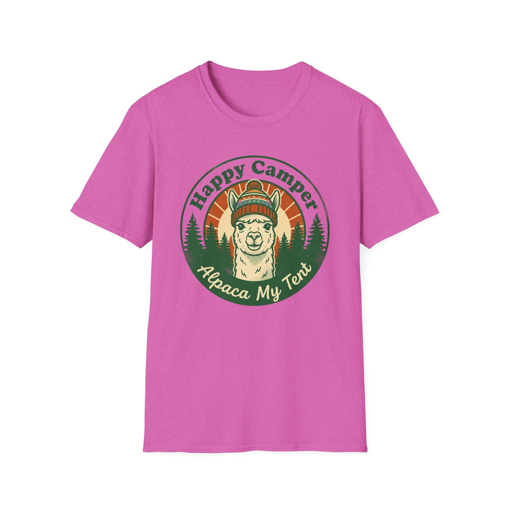 Happy Camper Alpaca T-Shirt