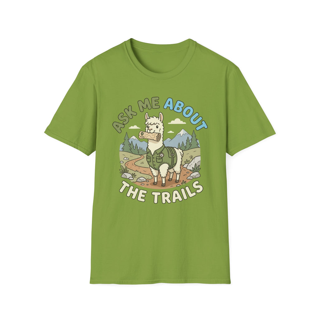 Ask Me About The Trails Alpaca T-Shirt