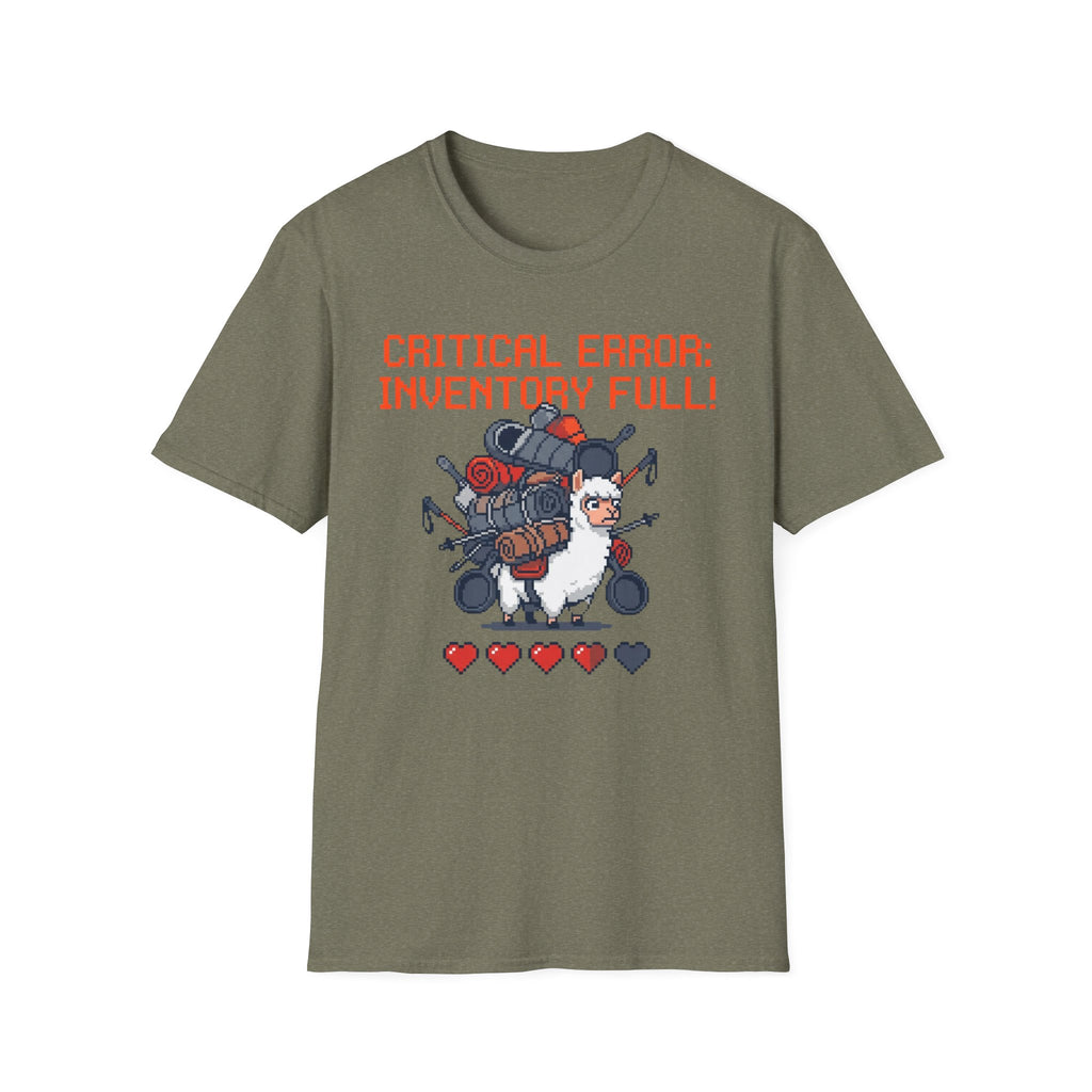 Critical Error Inventory Full T-Shirt