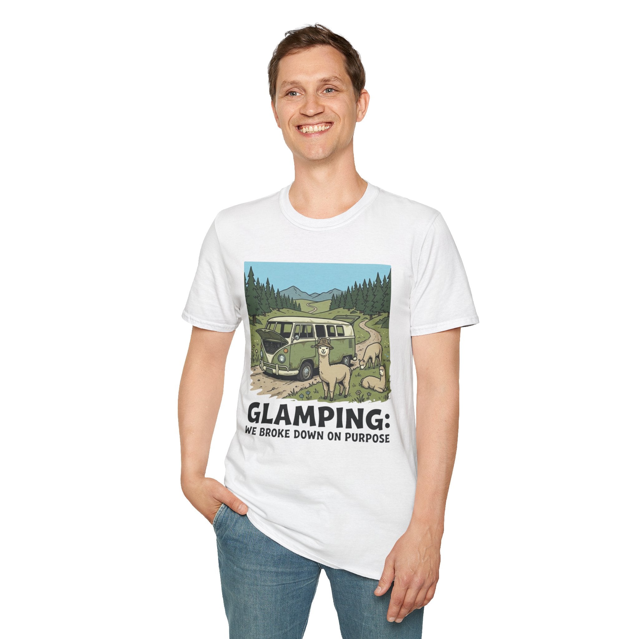Glamping Alpacas T-Shirt