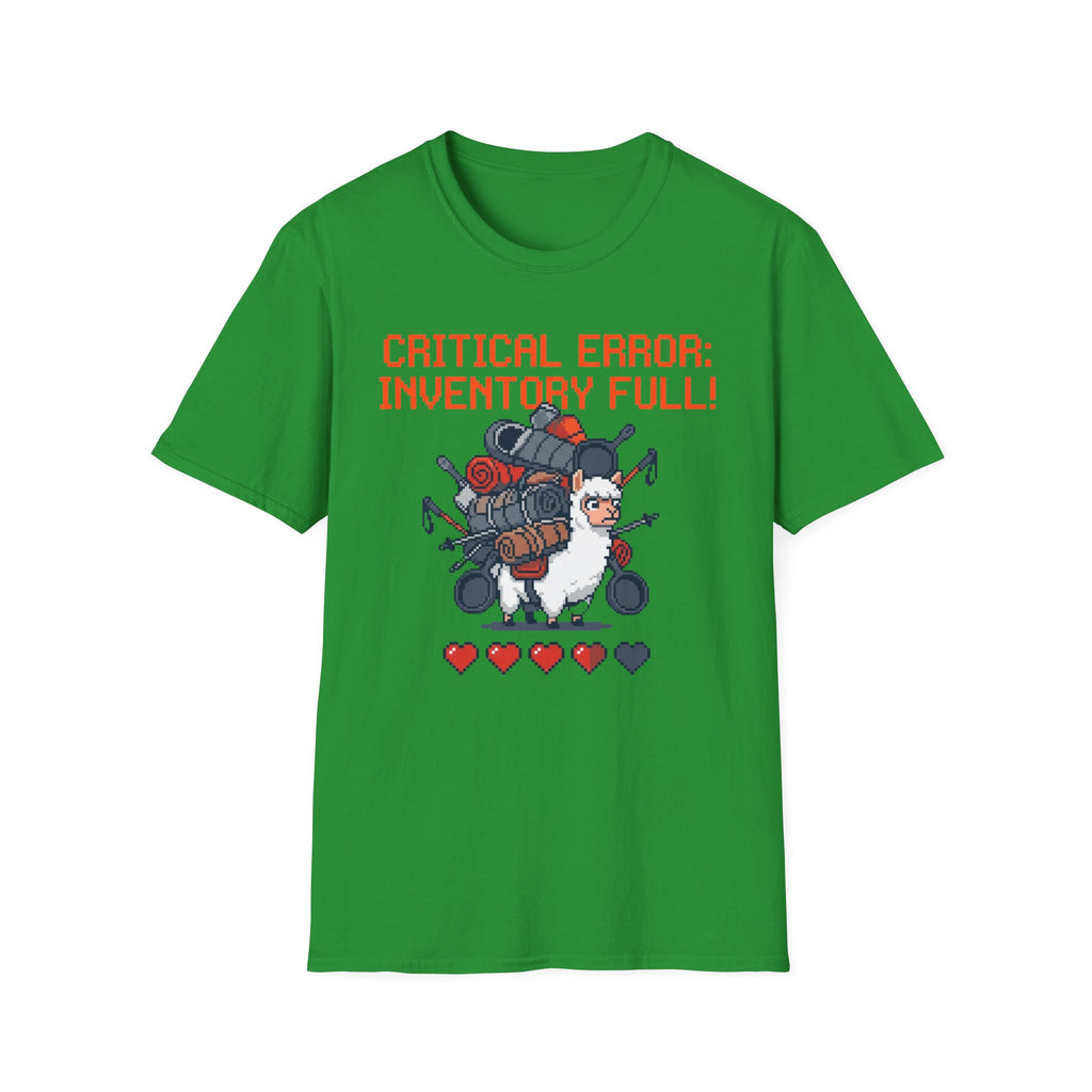 Critical Error Inventory Full T-Shirt
