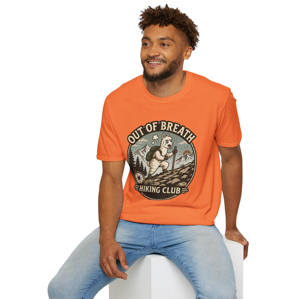 Out of Breath Hiking Club Alpaca T-Shirt