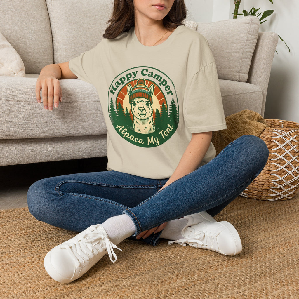 Happy Camper Alpaca T-Shirt