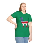 Alpaca American Flag Silhouette T-Shirt