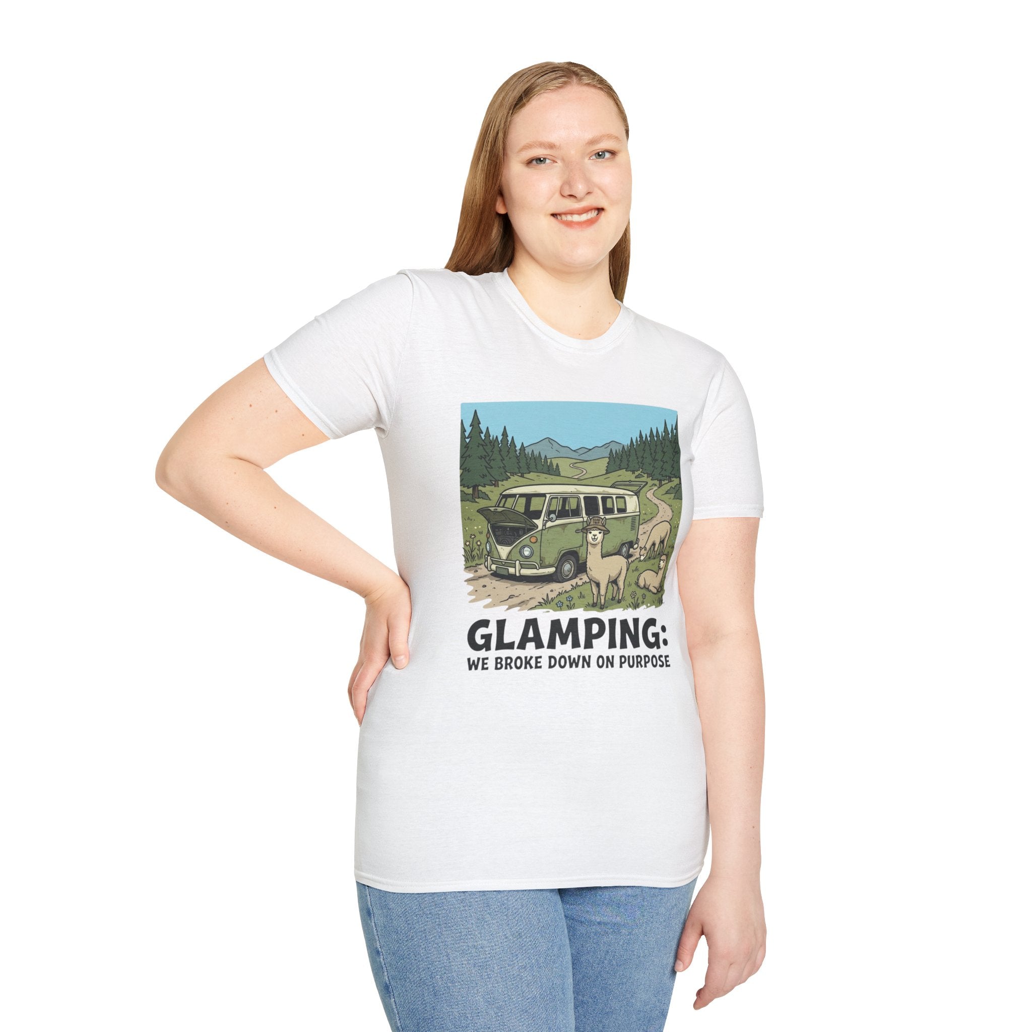 Glamping Alpacas T-Shirt